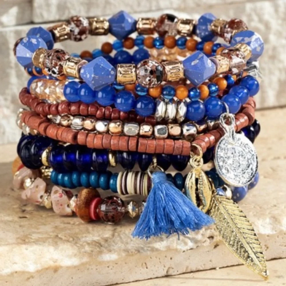 Aruba Stackable Bracelet Set - Picture 3 of 6